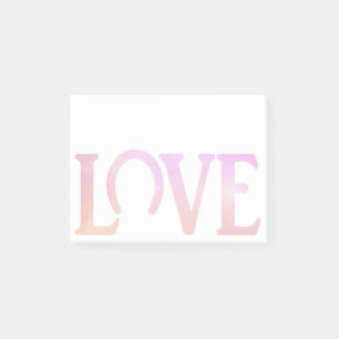 Liebe Huf Rot Post-it Klebezettel
