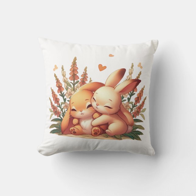 Liebe Hug Kissen (Vorderseite)
