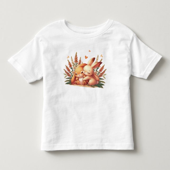 Liebe Hug Kleinkind T-shirt (Vorderseite)