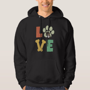 Liebe Hund Berner Hunde Hunde Zucht Hoodie