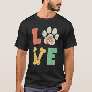 Liebe Hund Cavapoo Hund Rasse T-Shirt