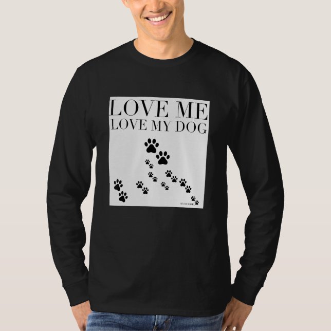 Liebe Hund T-Shirt (Vorderseite)