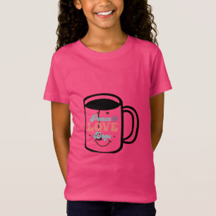 Liebe Hunde mit KaffeeT-Shirt T-Shirt