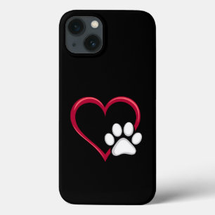 Liebe Hunde Paw Valentinstag Hund Lover Case-Mate iPhone Hülle