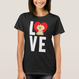 Liebe Hunde Welpenbesitzerin Frauen Jugend T-Shirt