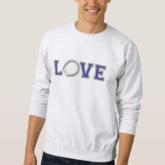 Liebe Hurling Gaelic Sport Sweatshirt (Vorderseite)
