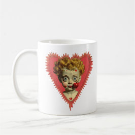 Liebe Hurt Fun Steampunk Cherub Angel Zombie Doll Kaffeetasse