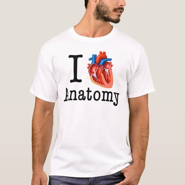Liebe I Anatomie T-Shirt (Vorderseite)