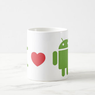 Liebe I Android Tasse