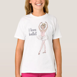Liebe I Ballett-hübscher T-Shirt
