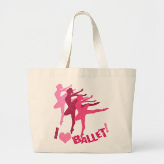 Liebe I Ballett Jumbo Stoffbeutel