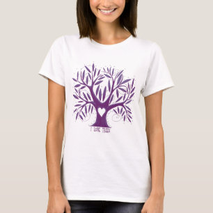 Liebe I Bäume T-Shirt