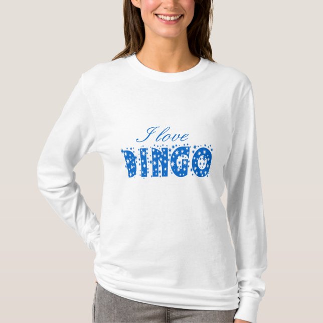 Liebe I Bingo T-Shirt (Vorderseite)