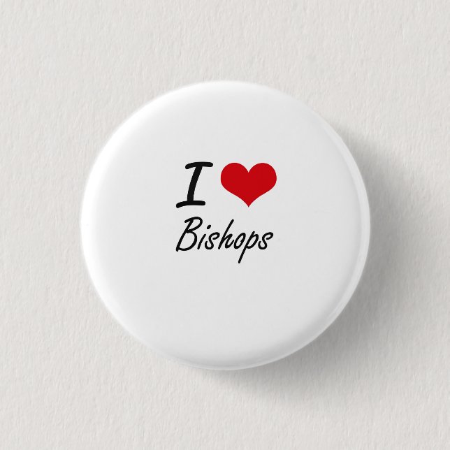 Liebe I Bishops Button (Vorderseite)