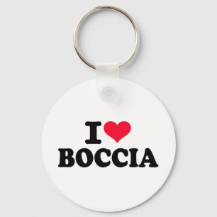 Liebe I boccia Schlüsselanhänger