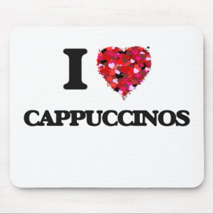 Liebe I Cappuccinos Mousepad