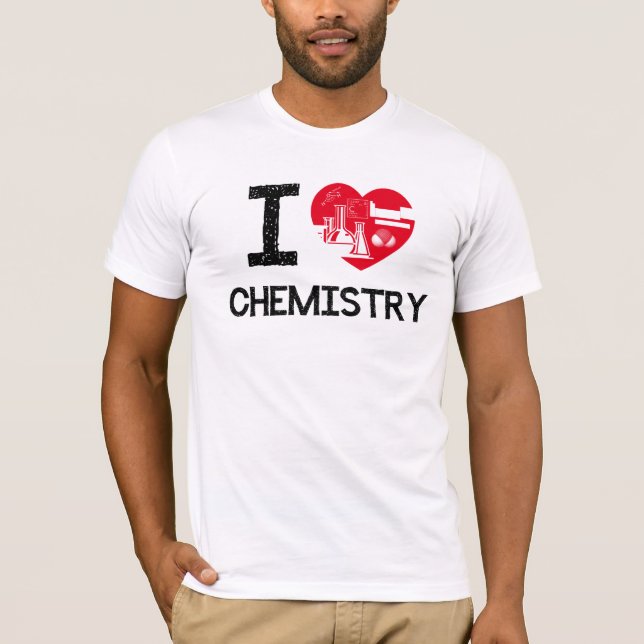 Liebe I Chemie!!! T-Shirt (Vorderseite)