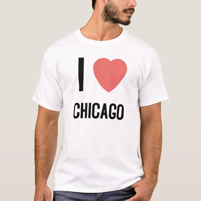 Liebe I Chicago-T - Shirt (Vorderseite)