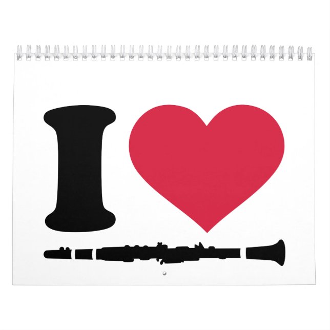 Liebe I Clarinet Kalender (Titelbild)