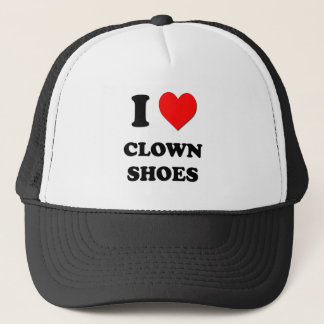 Liebe I Clown-Schuhe Truckerkappe
