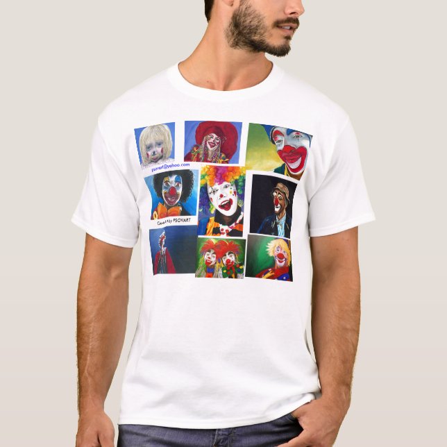 Liebe I Clowns-T - Shirt (Vorderseite)
