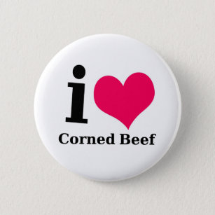 Liebe I Corned-Beef Button