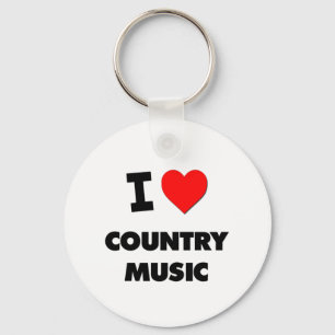 Liebe I Countrymusik Schlüsselanhänger
