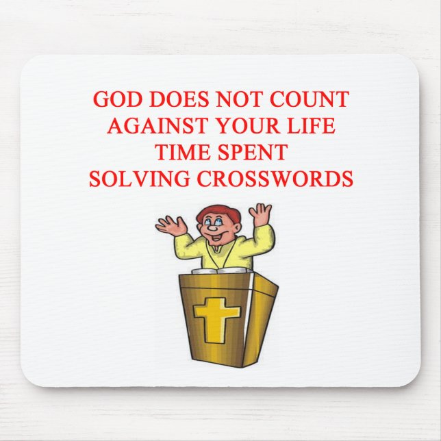 Liebe I crossworgs und Scrabble Mousepad (Vorne)