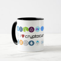 Liebe I cryptocurrencies Tasse