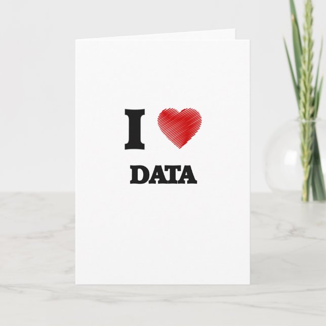 Liebe I Daten Karte (Vorderseite)