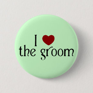 Liebe I der Bräutigam Button