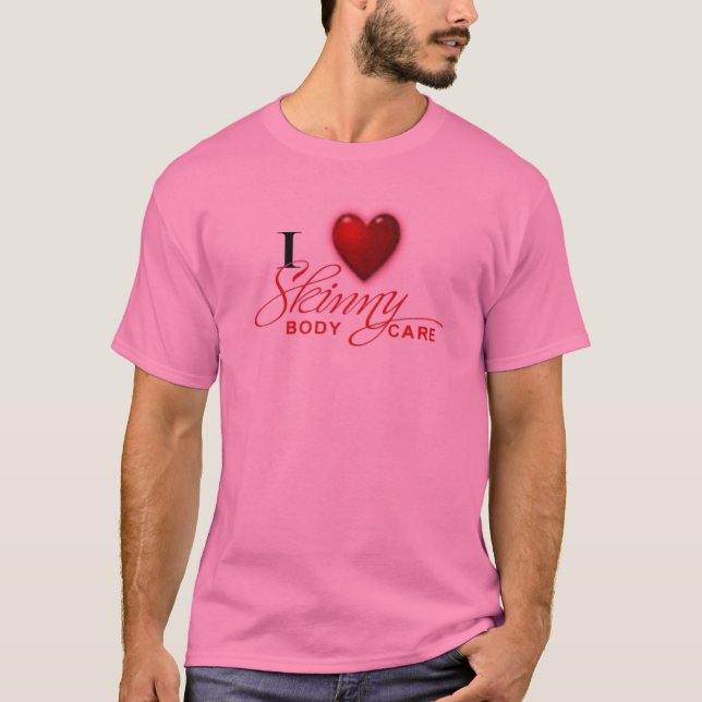 Liebe I der Männer dünn T-Shirt (Vorderseite)