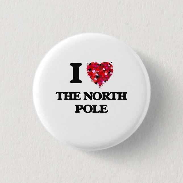 Liebe I der Nordpol Button (Vorderseite)