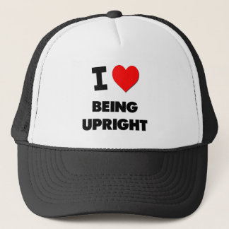 Liebe I, die aufrecht ist Truckerkappe