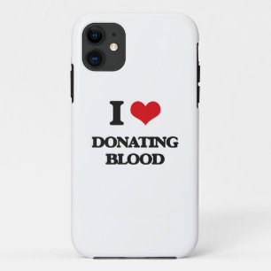 Liebe I, die Blut spendet Case-Mate iPhone Hülle