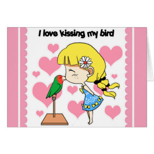 Liebe I, die meinen niedlichen Cartoon des Vogels