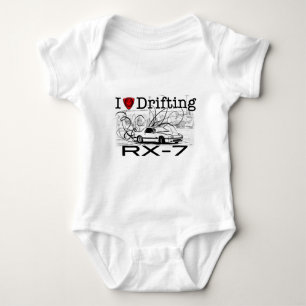 Liebe I, die RX-7 treibt Baby Strampler