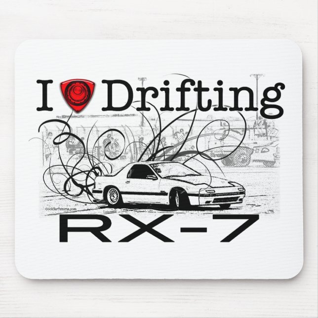 Liebe I, die RX-7 treibt Mousepad (Vorne)