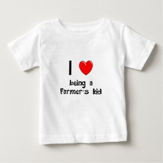 Liebe I, die T - Shirt eines Bauern Kinderist-