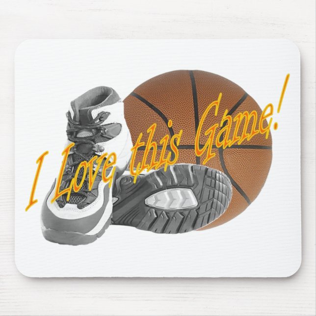 Liebe I dieses Spiel Mousepad (Vorne)