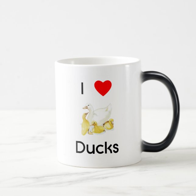 Liebe I duckt Tasse (Rechts)