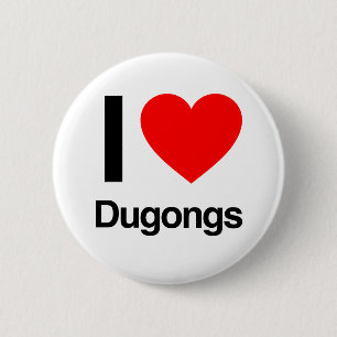 Liebe I dugongs Button