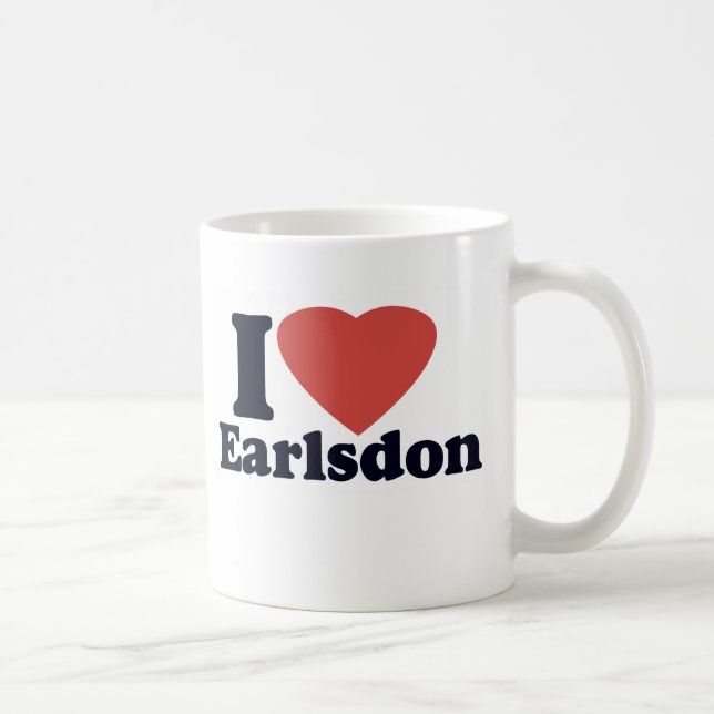 Liebe I Earlsdon Tasse (Rechts)
