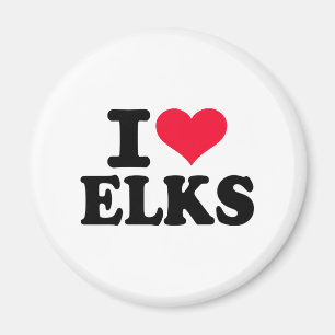 Liebe I Elche Magnet