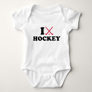 Liebe I Feldhockey Baby Strampler