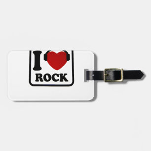 Liebe I Felsen Gepäckanhänger