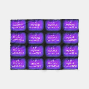 Liebe I Fleecedecke rhythmischer Gymnastik