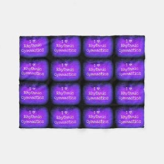 Liebe I Fleecedecke rhythmischer Gymnastik