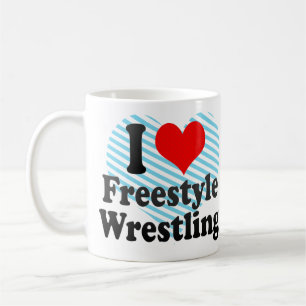 Liebe I Freistil-Wrestling Tasse