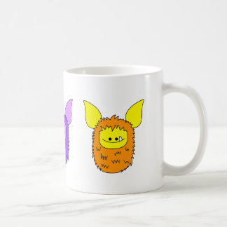 Liebe I Fuzzlings Tasse - Trio von Fuzzlings
